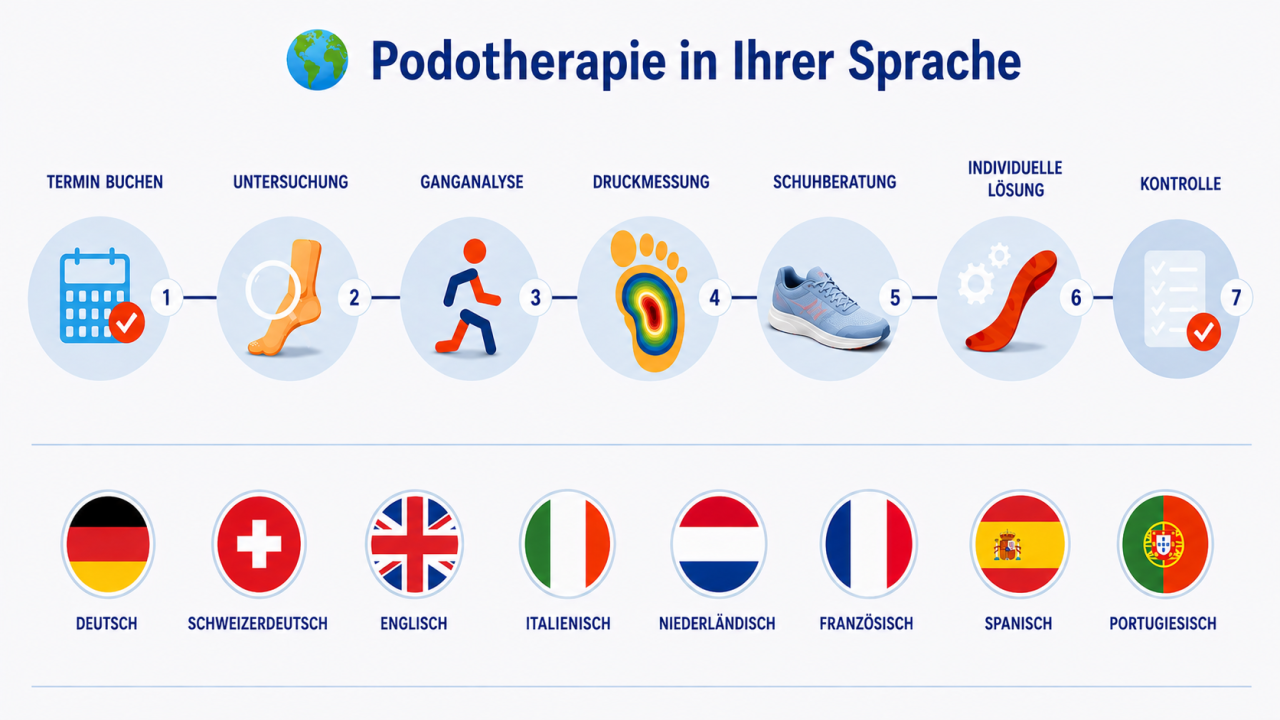 Podotherapie in Ihrer Sprache