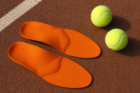 Pr&auml;ventive Support Einlagen Tennis Sport